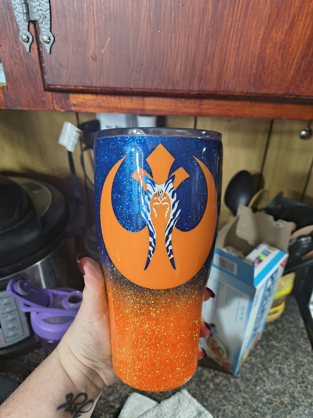 Ahsoka Tano Tumbler (Handwash Only)